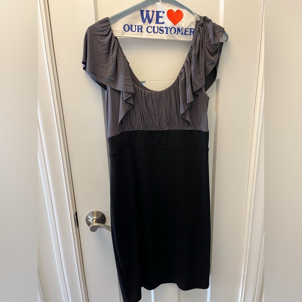 NWT black and grey dress.